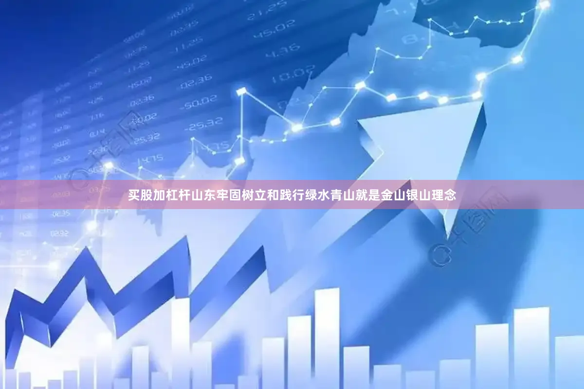 买股加杠杆山东牢固树立和践行绿水青山就是金山银山理念